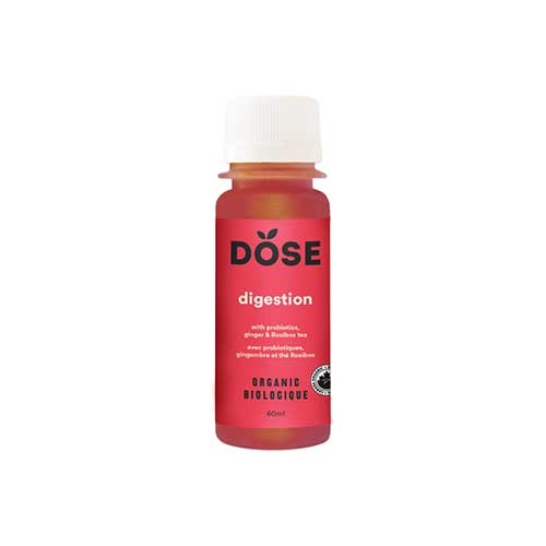 Dose Organic Cold Pressed Shot – Digestion – Ginger & Probiotics