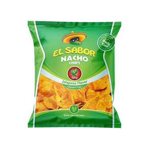 El Sabor Nacho Chips – Jalapeno Flavor