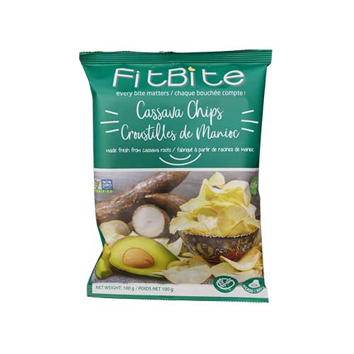 FitBite Cassava Chips – Avocado