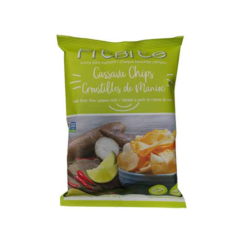 FitBite Cassava Chips – Chili Lime