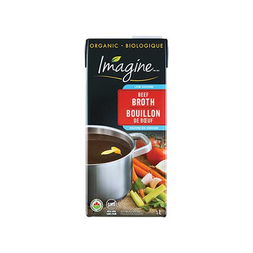 Imagine Organic Beef Broth – Low Sodium