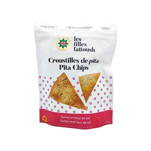 Les Filles Fattoush Pita Chips – Sumac & Fleur De Sel