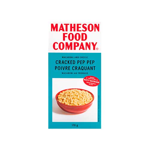 Matheson Food Company Macaroni & Cheese – Cracked Pep Pep