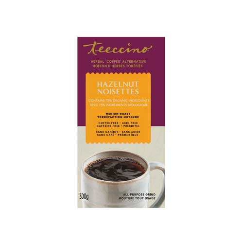 Teeccino Herbal Coffee – Hazelnut Chicory