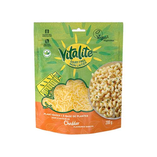 Vitalite Dairy-Free Cheddar Flavoured Shreds