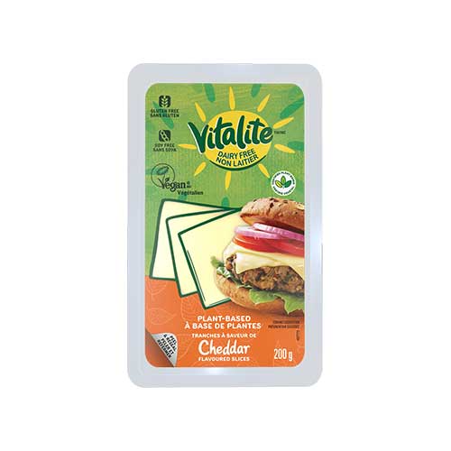 Vitalite Dairy-Free Cheddar Flavoured Slices