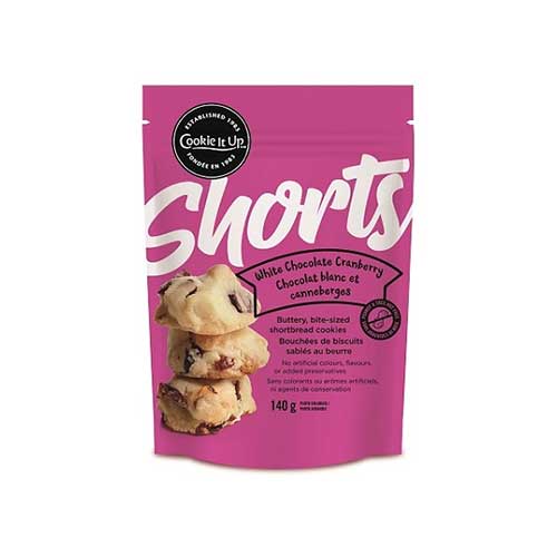 Cookie It Up Shorts – White Chocolate Cranberry