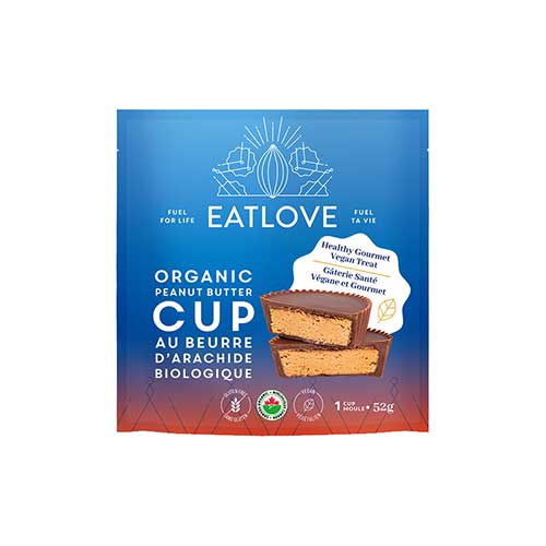 EatLove Organic Peanut Butter Cup