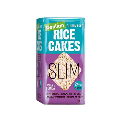 Benlian Food Slim Rice Cakes – Chia & Quinoa